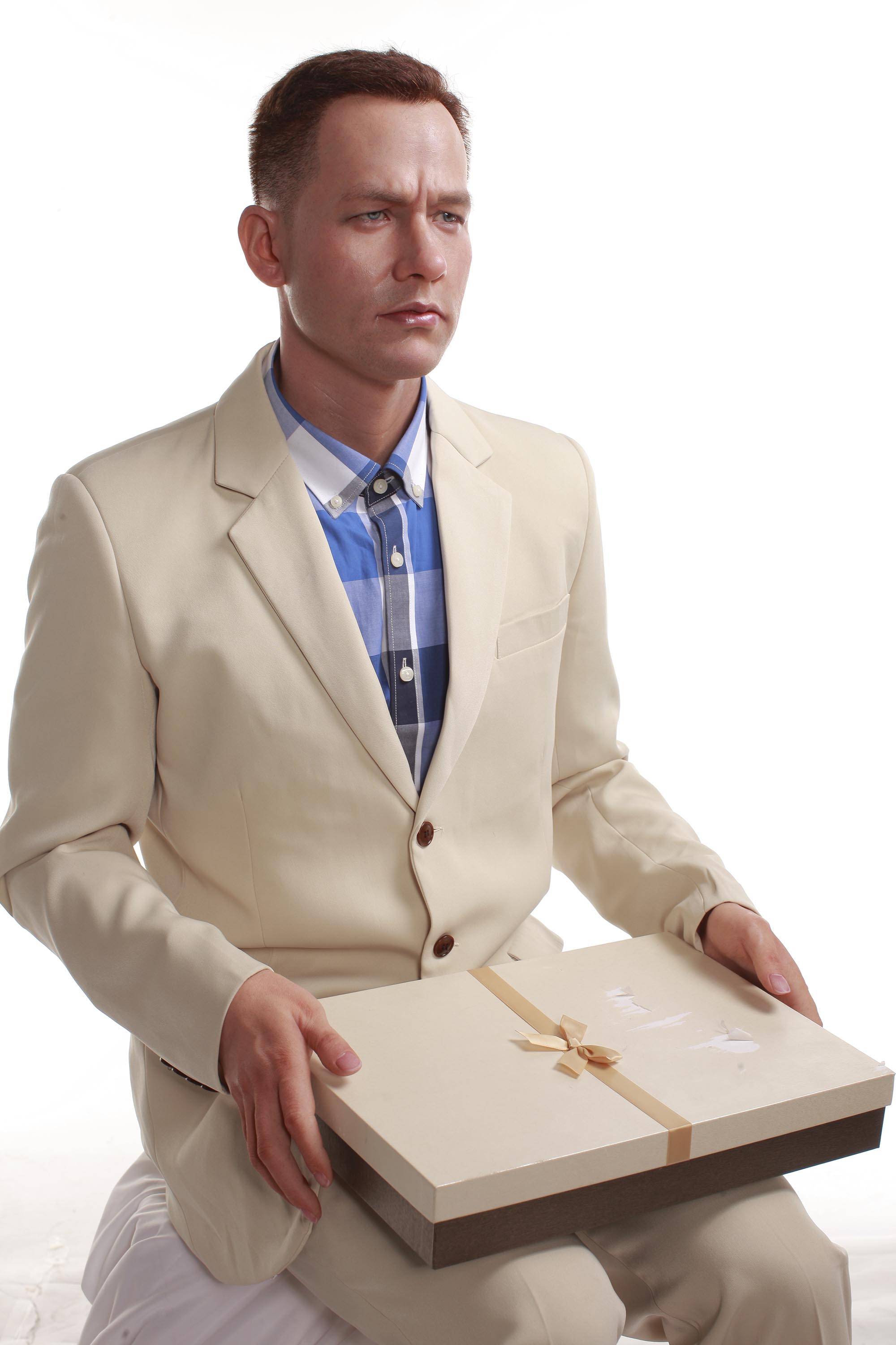 Magnificent Celebrity Tom Hanks Life-size Wax Figure for Waxwork Museum | DXDF, Grand Orient Wax Figure 2