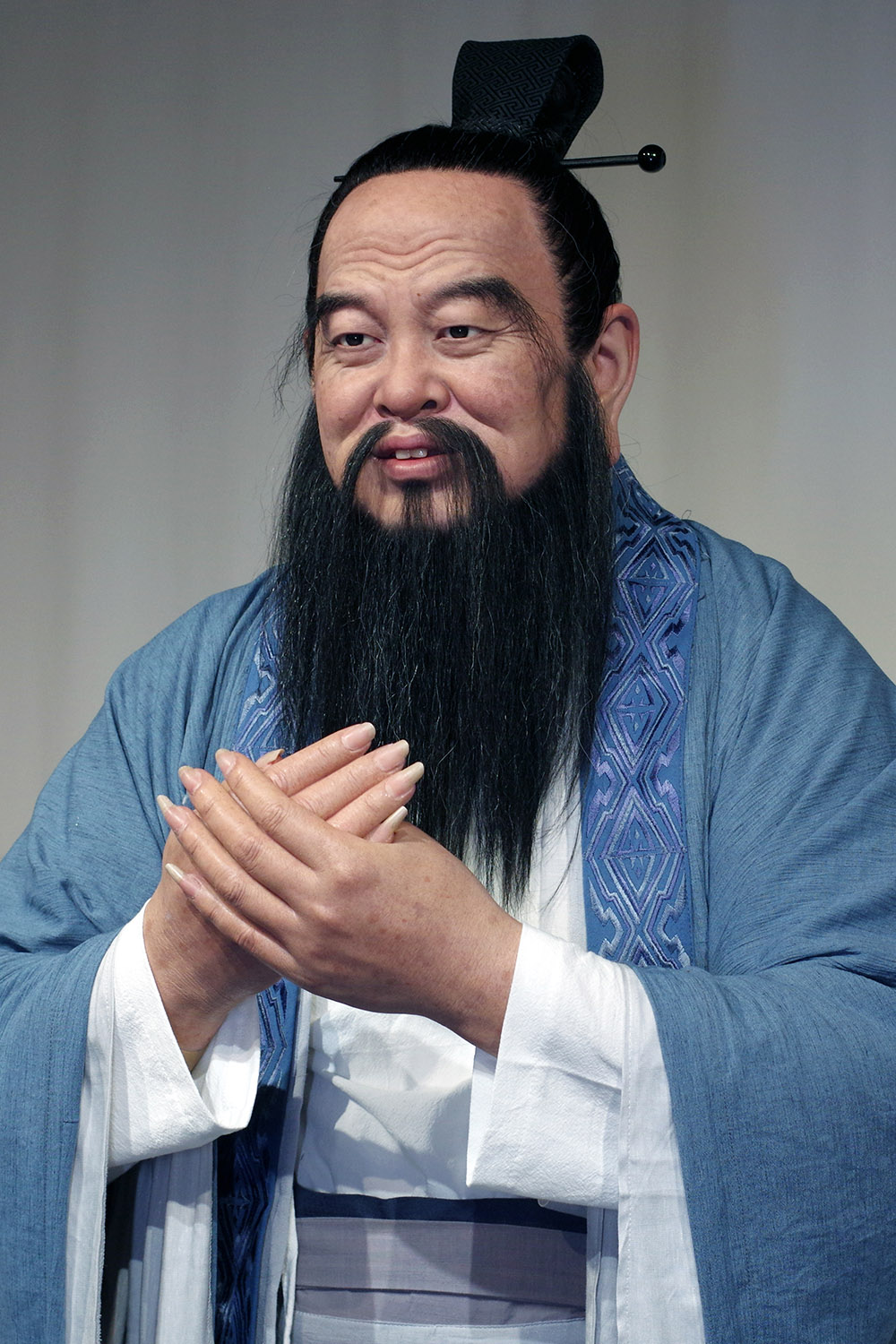 Personal Commission Human Size Lifelike Asian Celebrity Confucius Silicone Sculpture | DXDF, Grand Orient Wax Figure 3