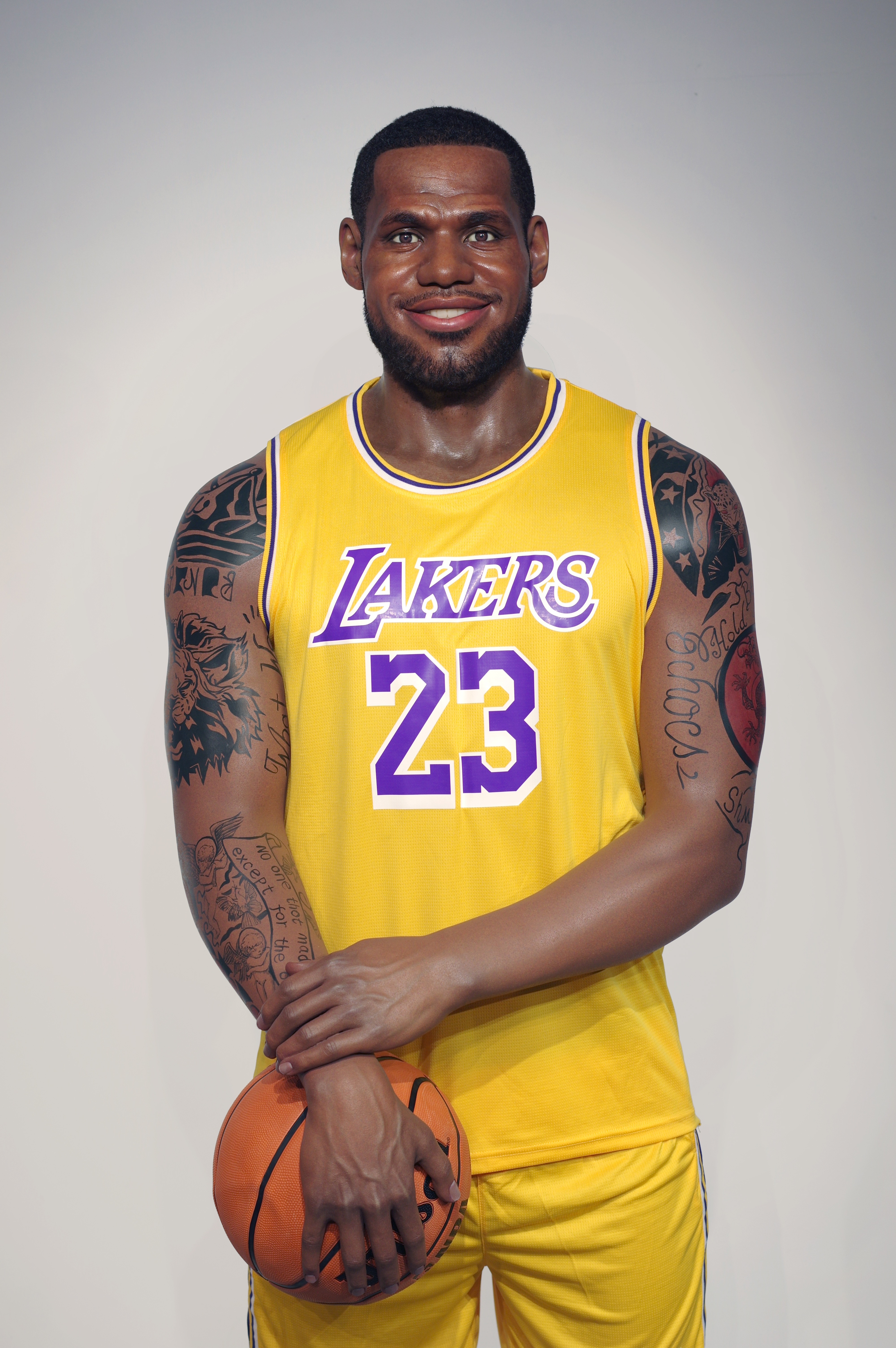 Bespoke Wax Counterparts Life-size LeBron James Wax Statue for Exposition | DXDF, Grand Orient Wax Figure 2