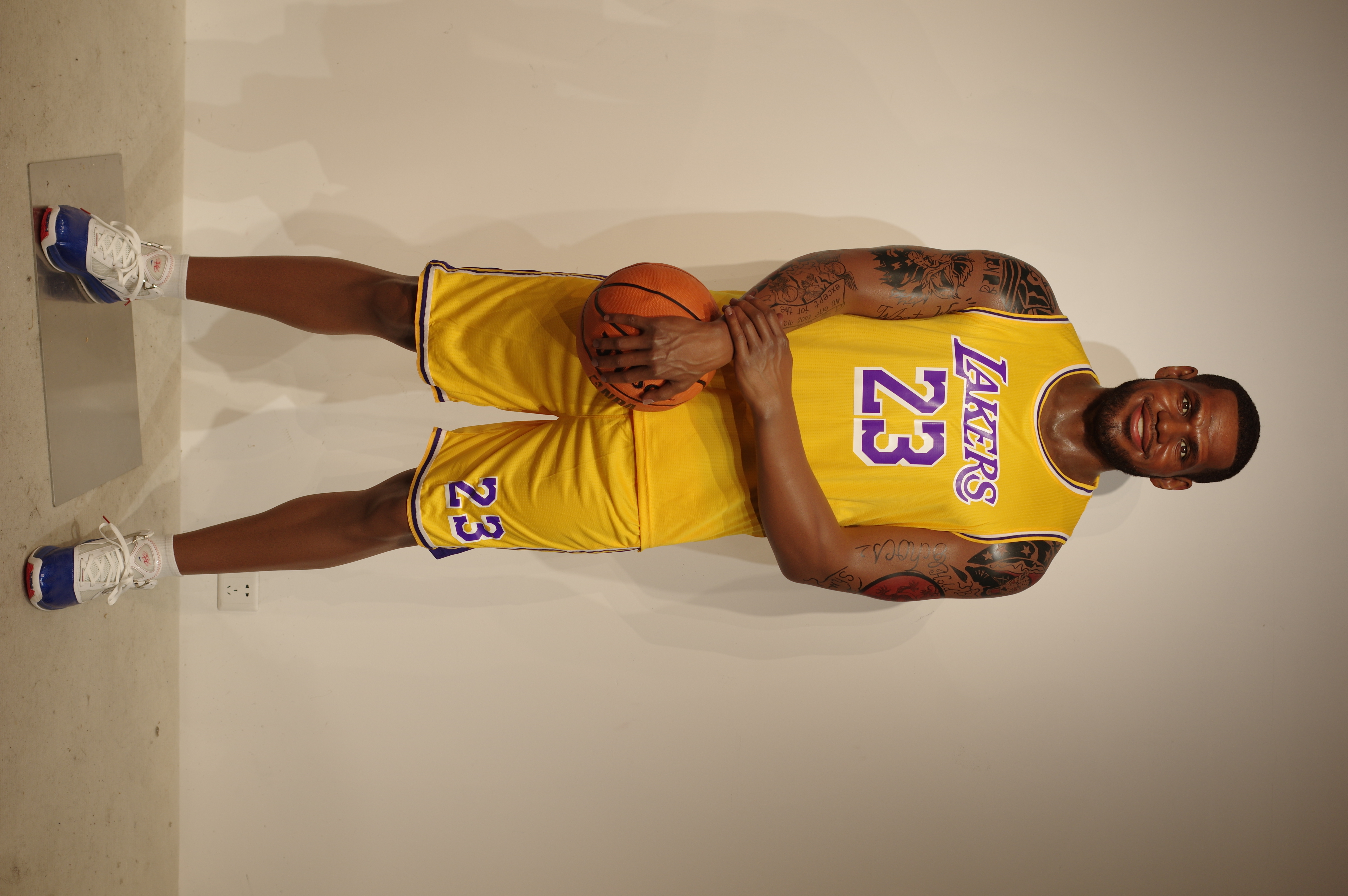 Bespoke Wax Counterparts Life-size LeBron James Wax Statue for Exposition | DXDF, Grand Orient Wax Figure 5