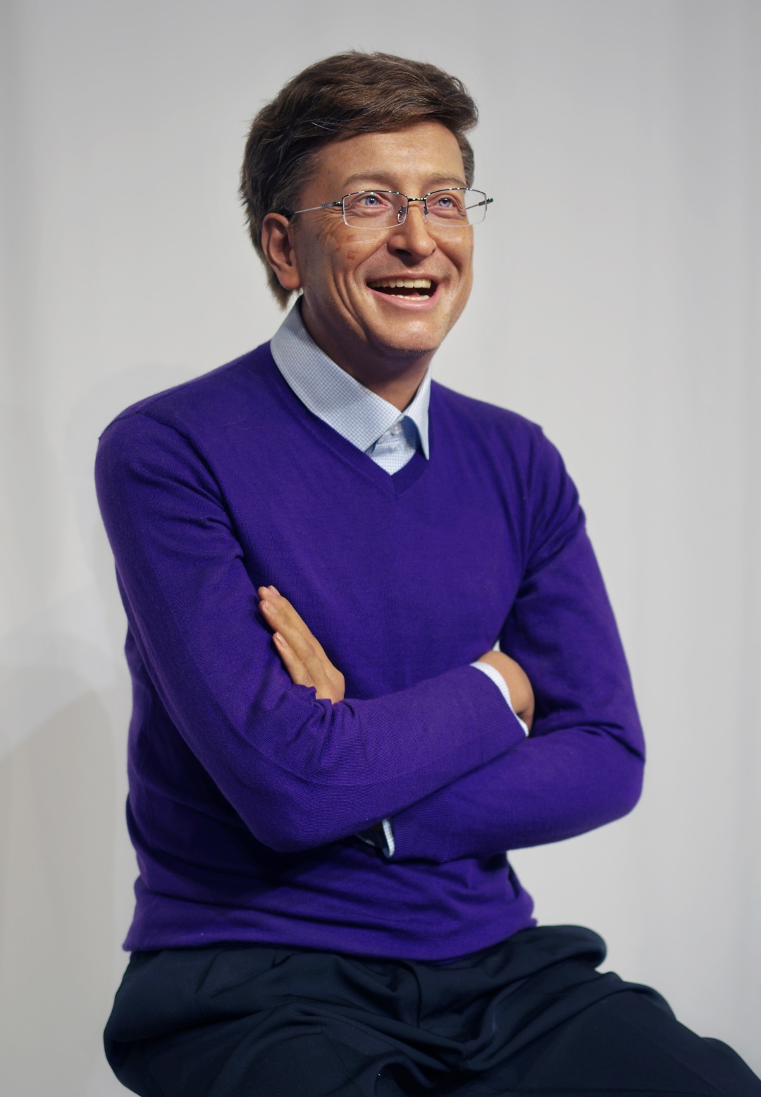 Museum Collection Celebrities Life Size Wax Lookalike for Bill Gates | DXDF, Grand Orient Wax Figure 5
