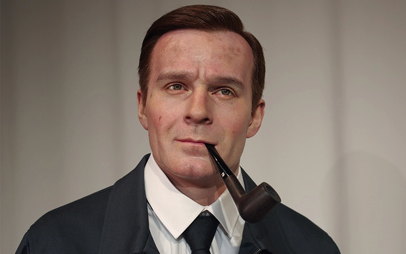Quality Best Life Size Silicone Human Sculpture of Famous Scientist Hubble | DXDF, Grand Orient Wax Figure 1