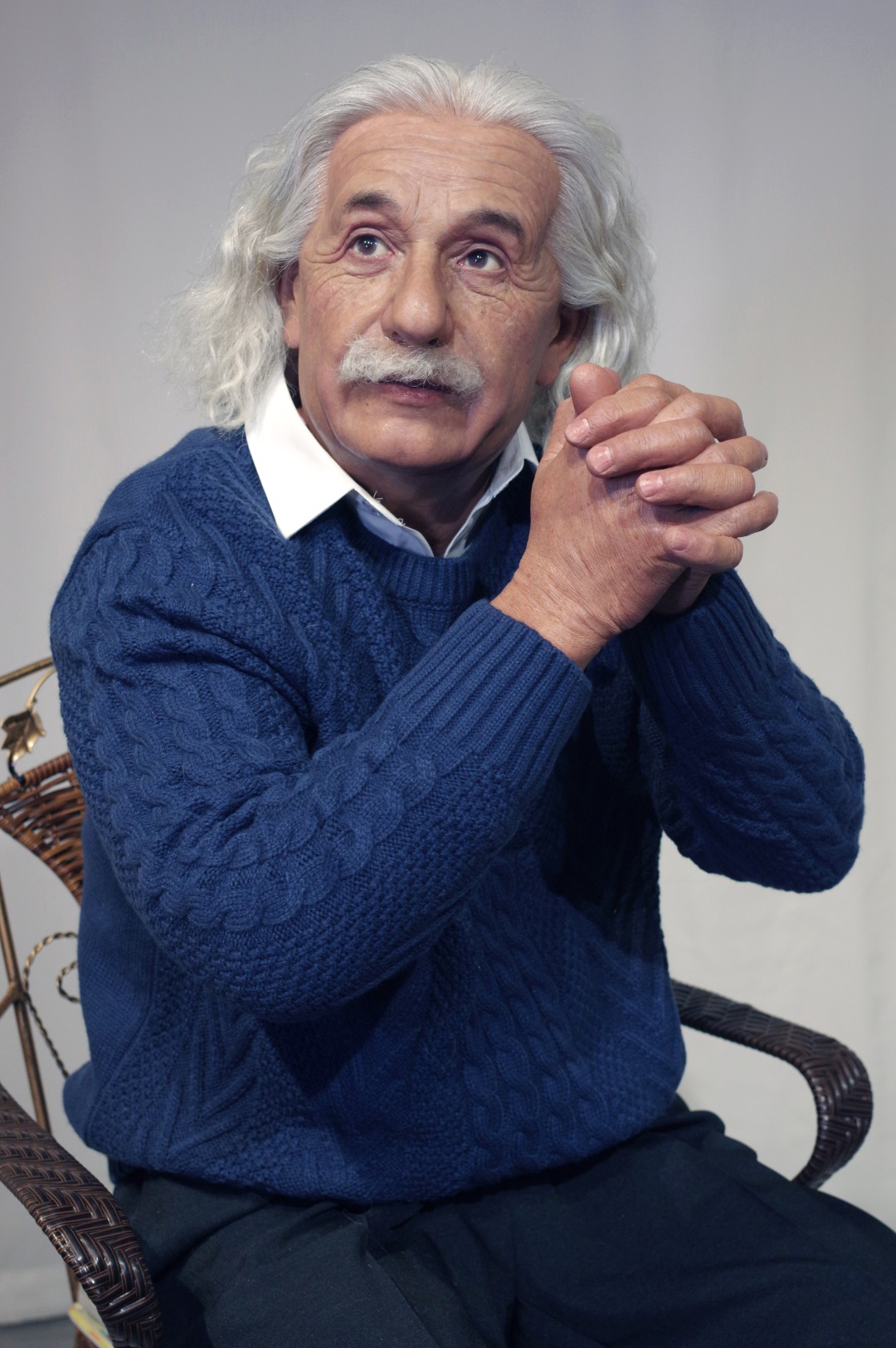 The most lifelike Albert Einstein Life Size Wax Figure in the world | DXDF, Grand Orient Wax Figure 5