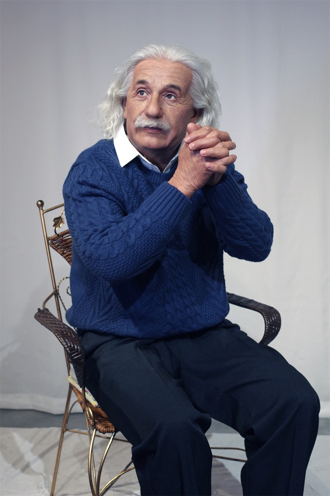 The most lifelike Albert Einstein Life Size Wax Figure in the world | DXDF, Grand Orient Wax Figure 3