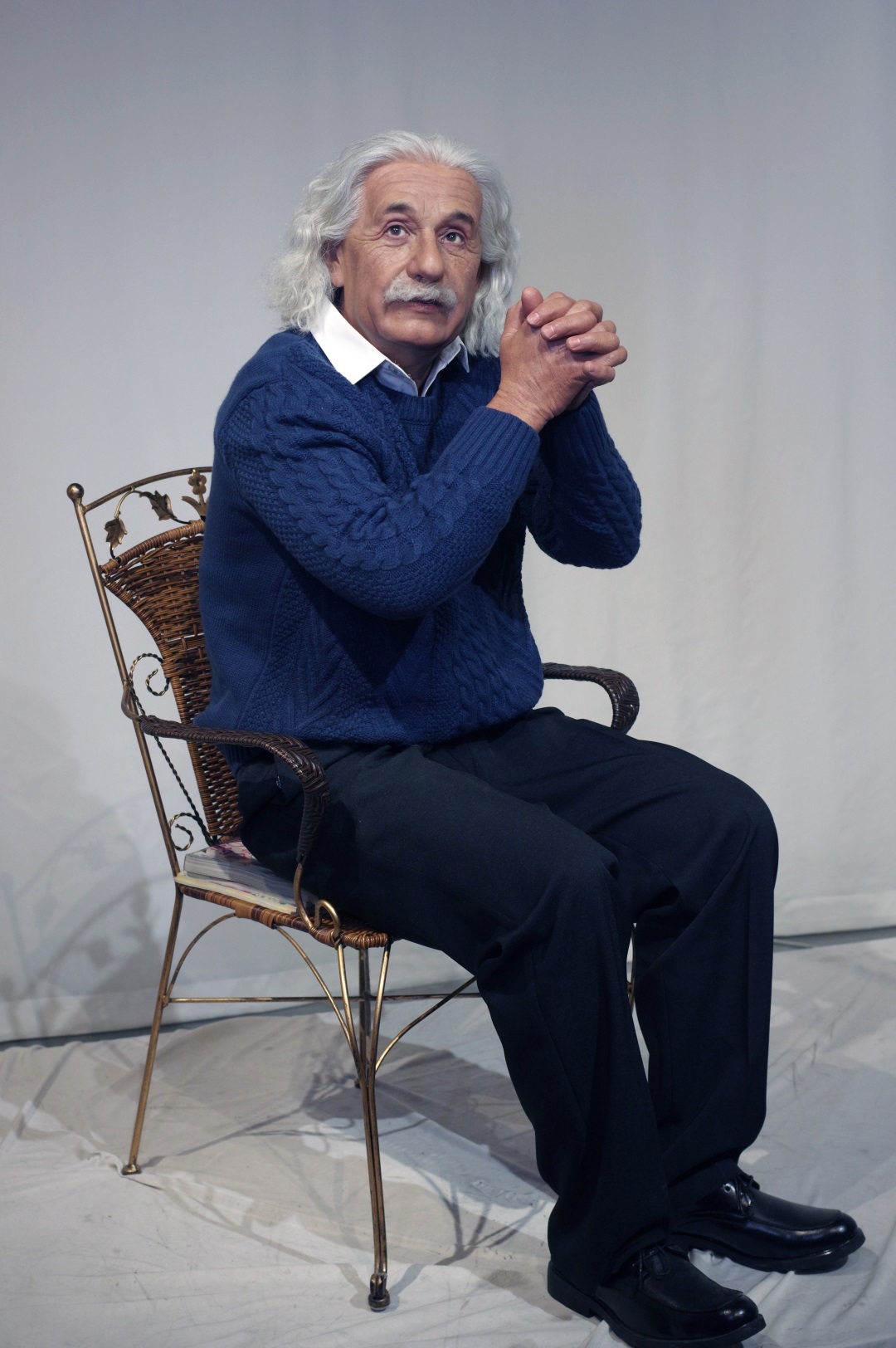 The most lifelike Albert Einstein Life Size Wax Figure in the world | DXDF, Grand Orient Wax Figure 4