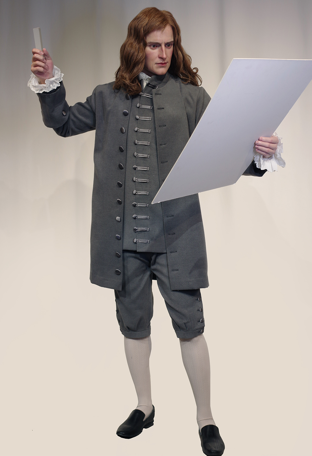 Resin Crafts Wax Museum Commission Life Size Realistic Scientist Newton Wax Sculpture | DXDF, Grand Orient Wax Figure 2