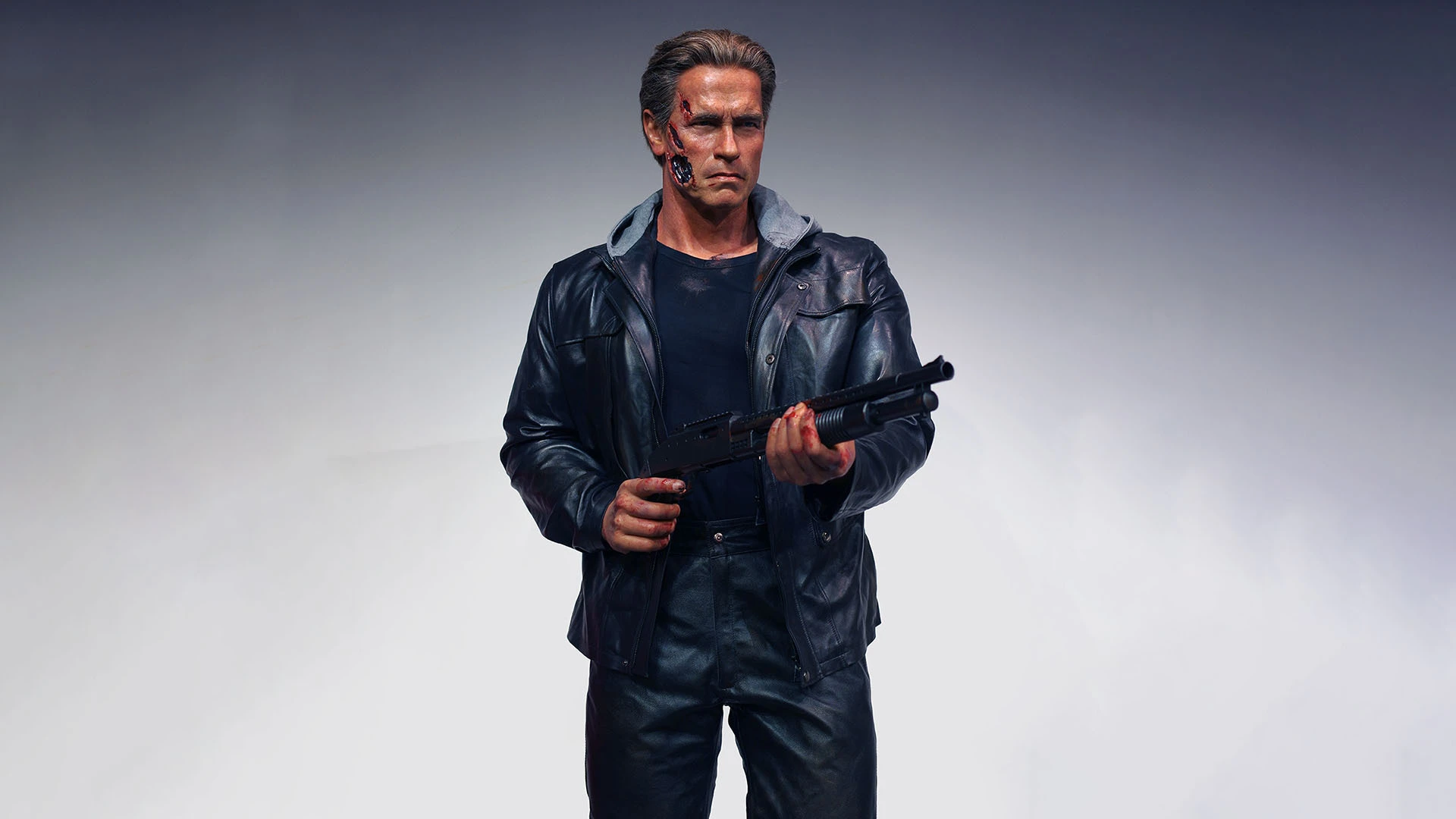 Best Life-size Arnold Schwarzenegger Terminator Wax Figure from Zhongshan | DXDF, Grand Orient Wax Figure 1
