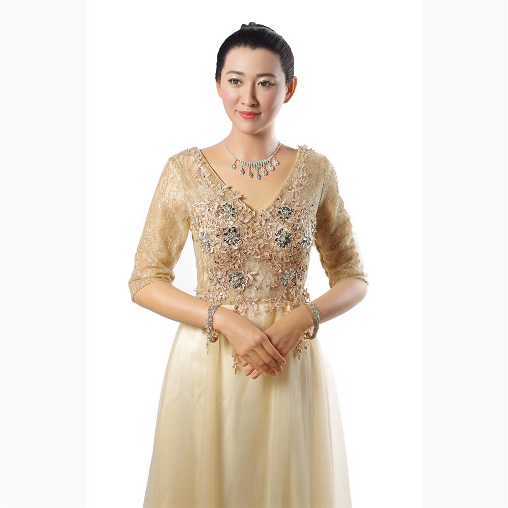 The Perfect Welcome: Life Size High Fidelity Concierge Wax Figure -DXDF,Grand Orient Wax Art 9
