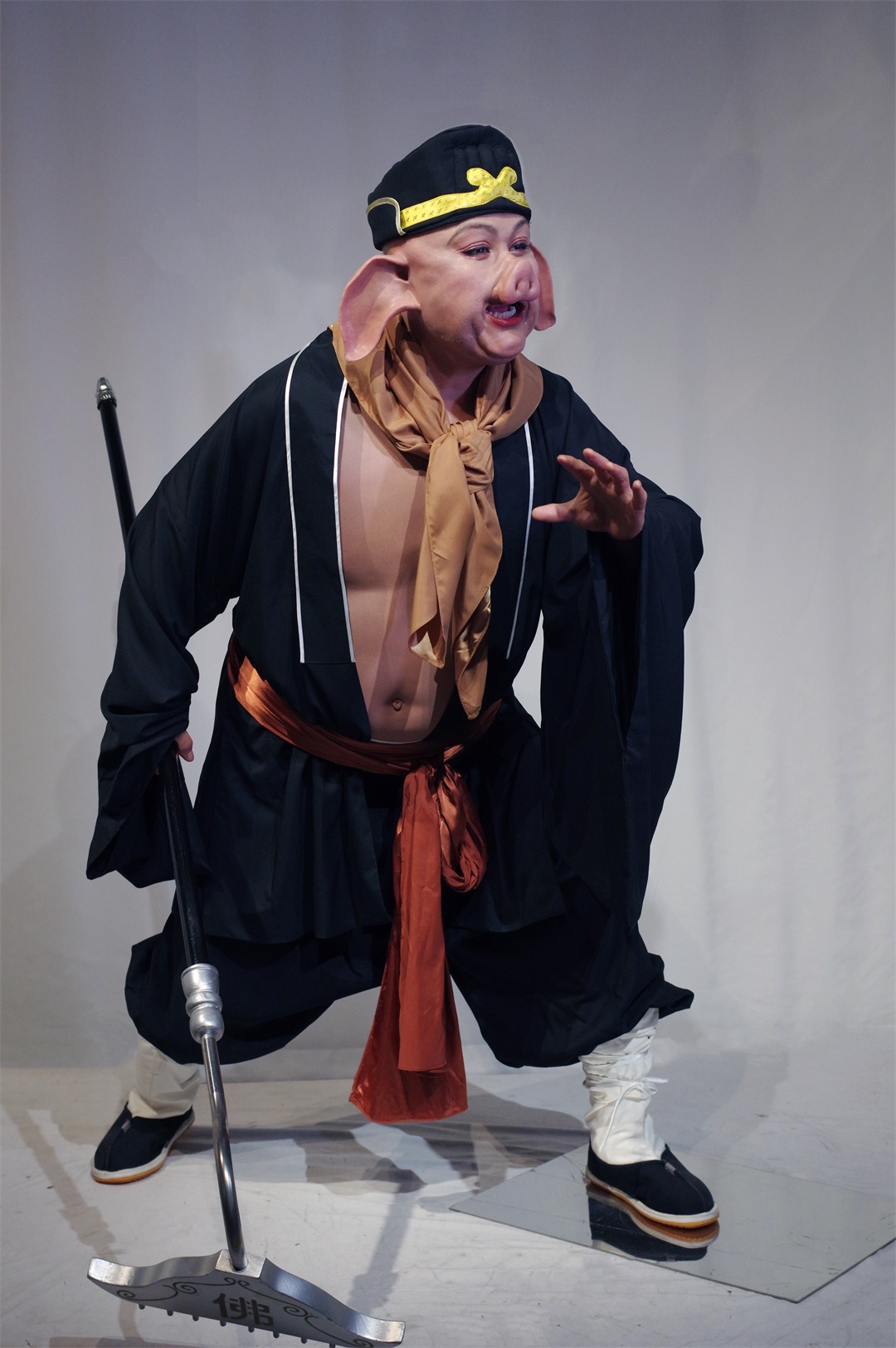 Zhu Bajie Life Size Mannequin Statues for Folk Stories | DXDF, Grand Orient Wax Figure 3