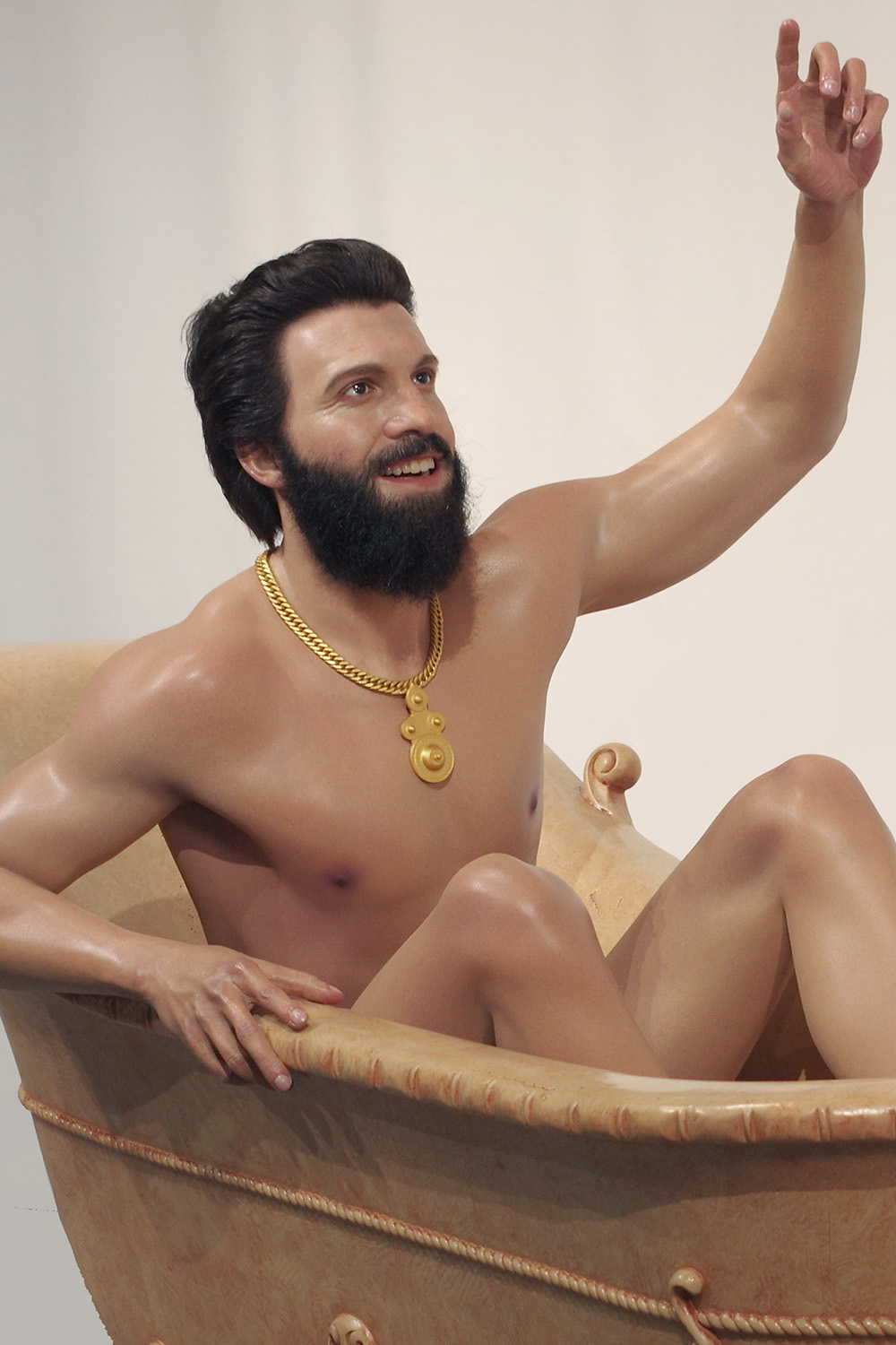 Private Custom Made Handcrafted Lifelike Human Size Scientist Archimedes Sculpture | DXDF, Grand Orient Wax Figure 4