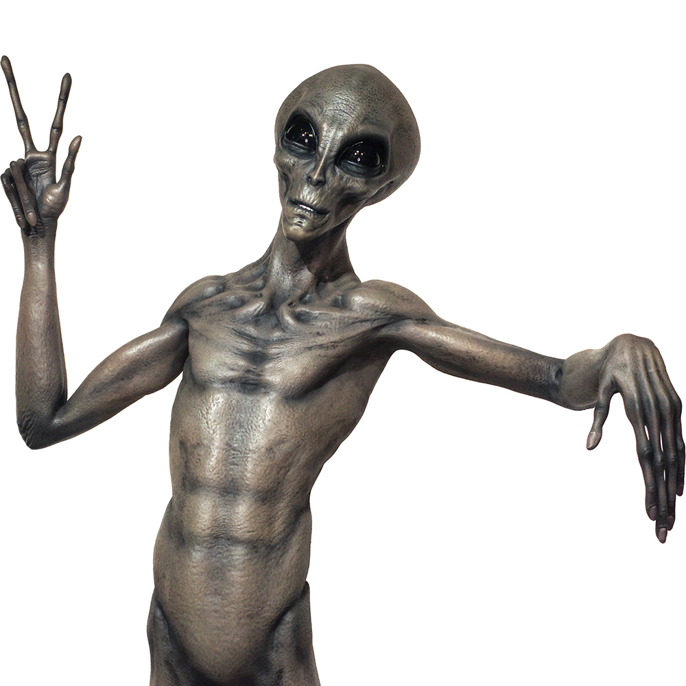 Industry Leading Design Exclusive Alien Fiberglass Art  Wax Sculpture | DXDF，Grand Orient Wax Figure 10