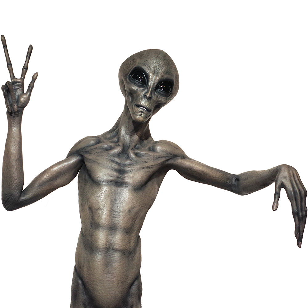 Industry Leading Design Exclusive Alien Fiberglass Art  Wax Sculpture | DXDF，Grand Orient Wax Figure 9