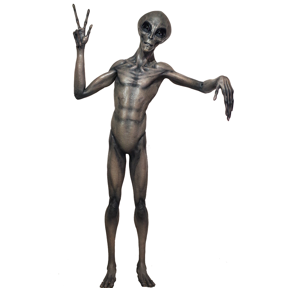 Industry Leading Design Exclusive Alien Fiberglass Art  Wax Sculpture | DXDF，Grand Orient Wax Figure 11