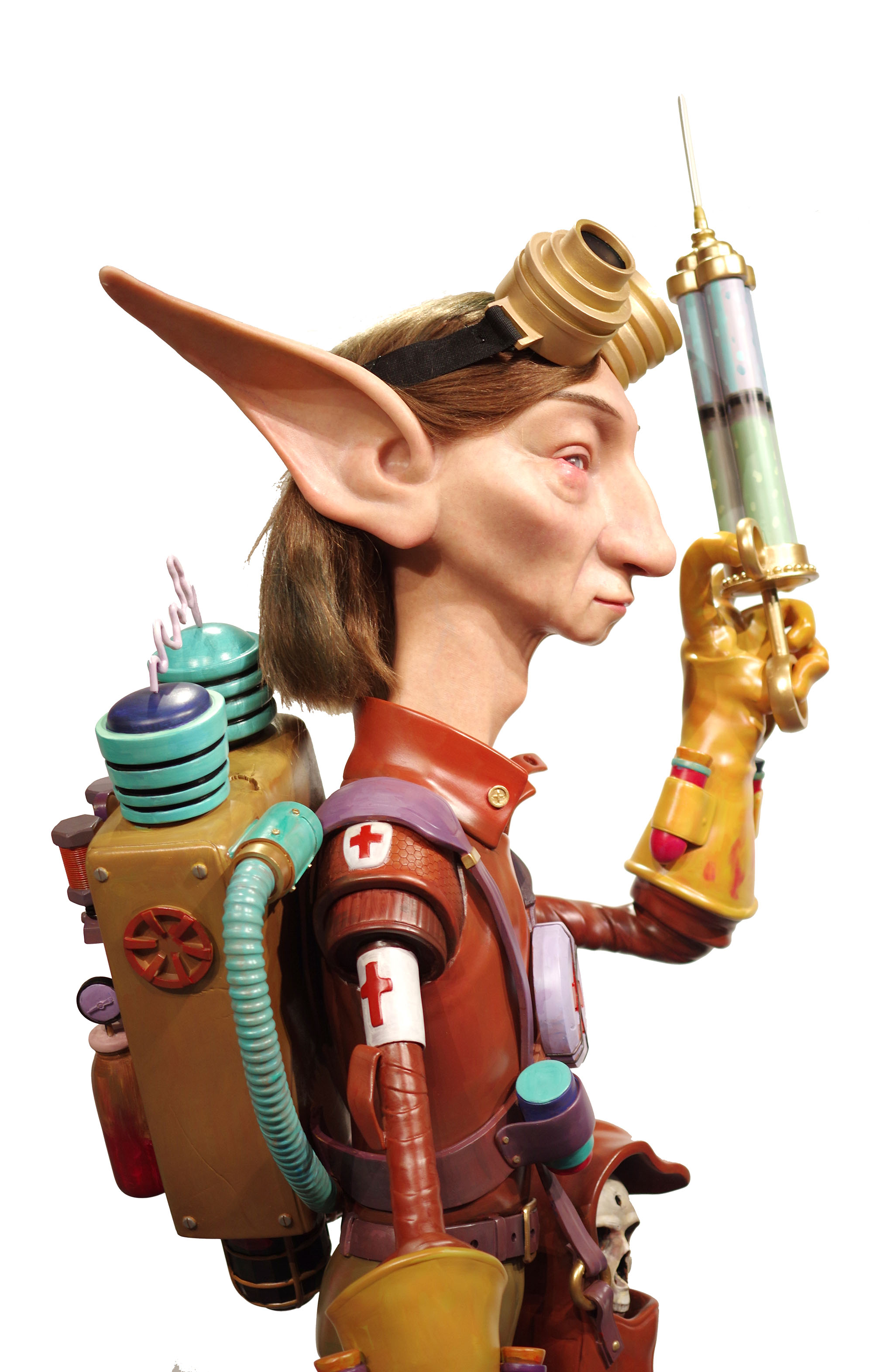 Lifelike Unique Life Size Silicone Cartoon Statues for Movie | DXDF, Grand Orient Wax Figure 5