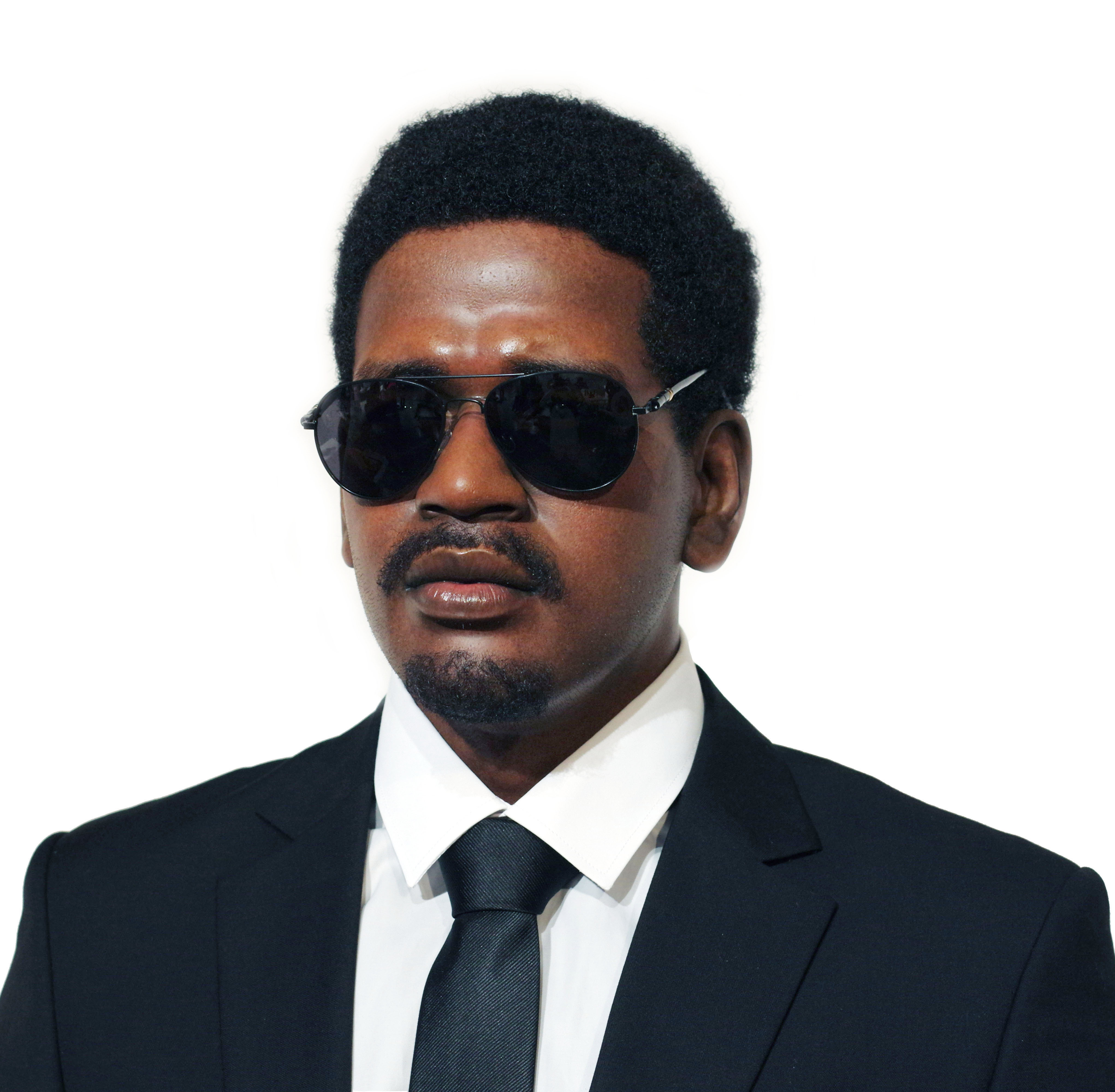 Quality Lite Protector: Life-Size Black Bodyguard Wax Figure | DXDF，Grand Orient Wax Figure 9