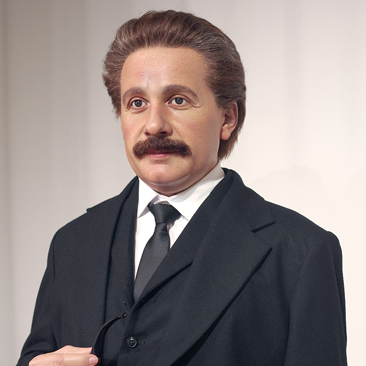 Life Size Albert Einstein Wax Figure: Celebrate The Scientific Legend With Museum Collection  - Grand Orient Wax Figure 9