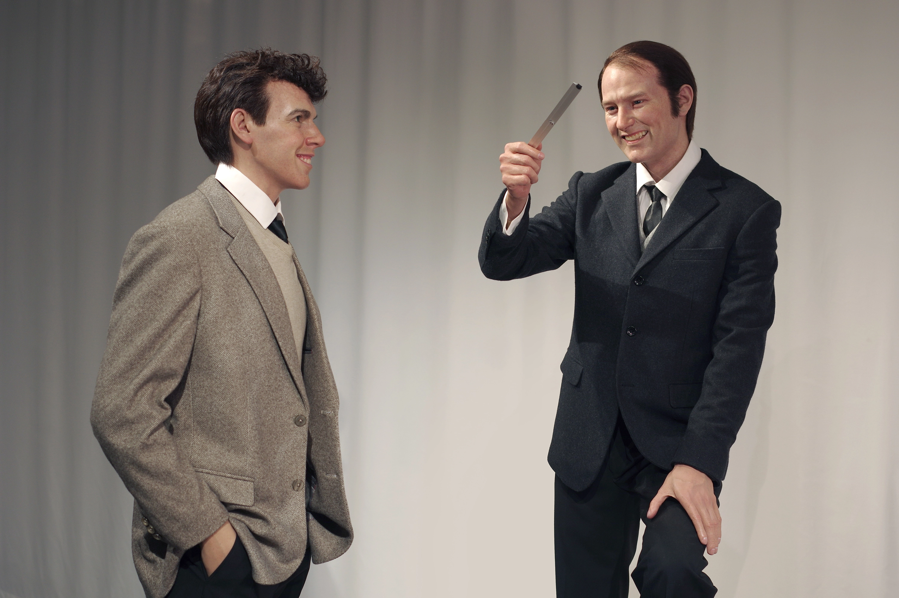 Private Commission Science Museum Life Size Scientist Crick and Watson Wax Figure | DXDF, Grand Orient Wax Figure 1