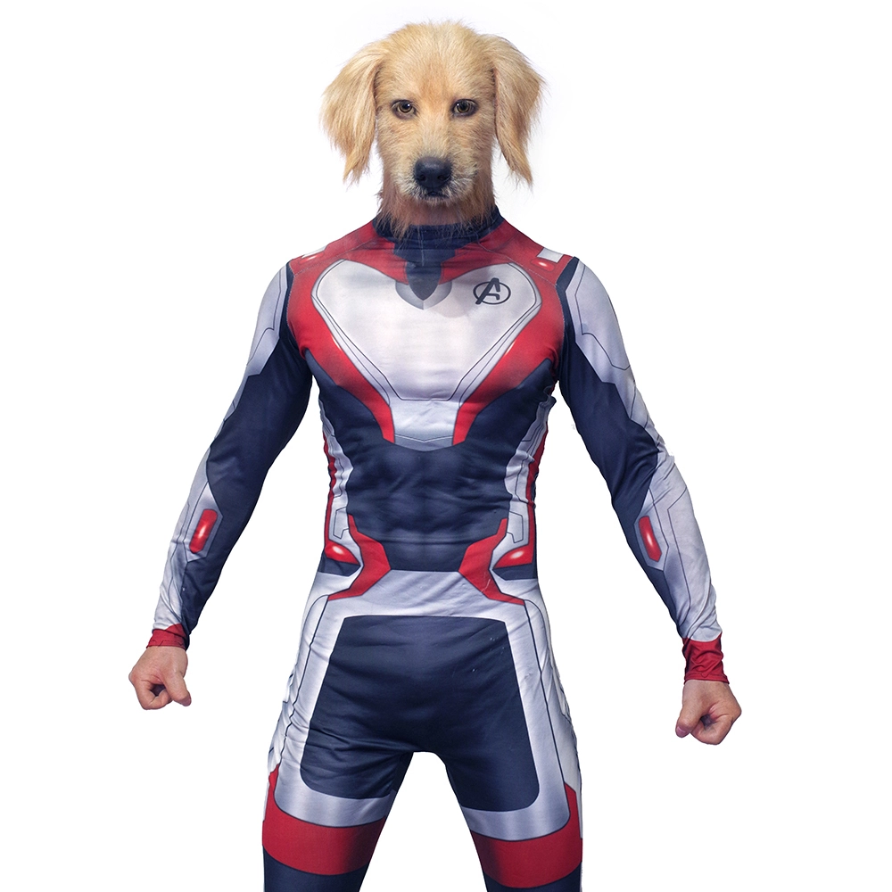 Customized Display Eye-catching Dog Head Human Body Hybrid Highlight Silicone Wax Figure | DXDF，Grand Orient Wax Figure 1