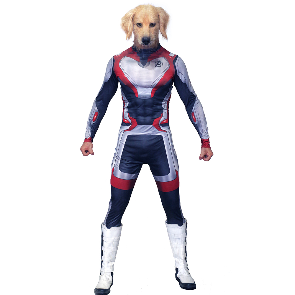 Customized Display Eye-catching Dog Head Human Body Hybrid Highlight Silicone Wax Figure | DXDF，Grand Orient Wax Figure 10
