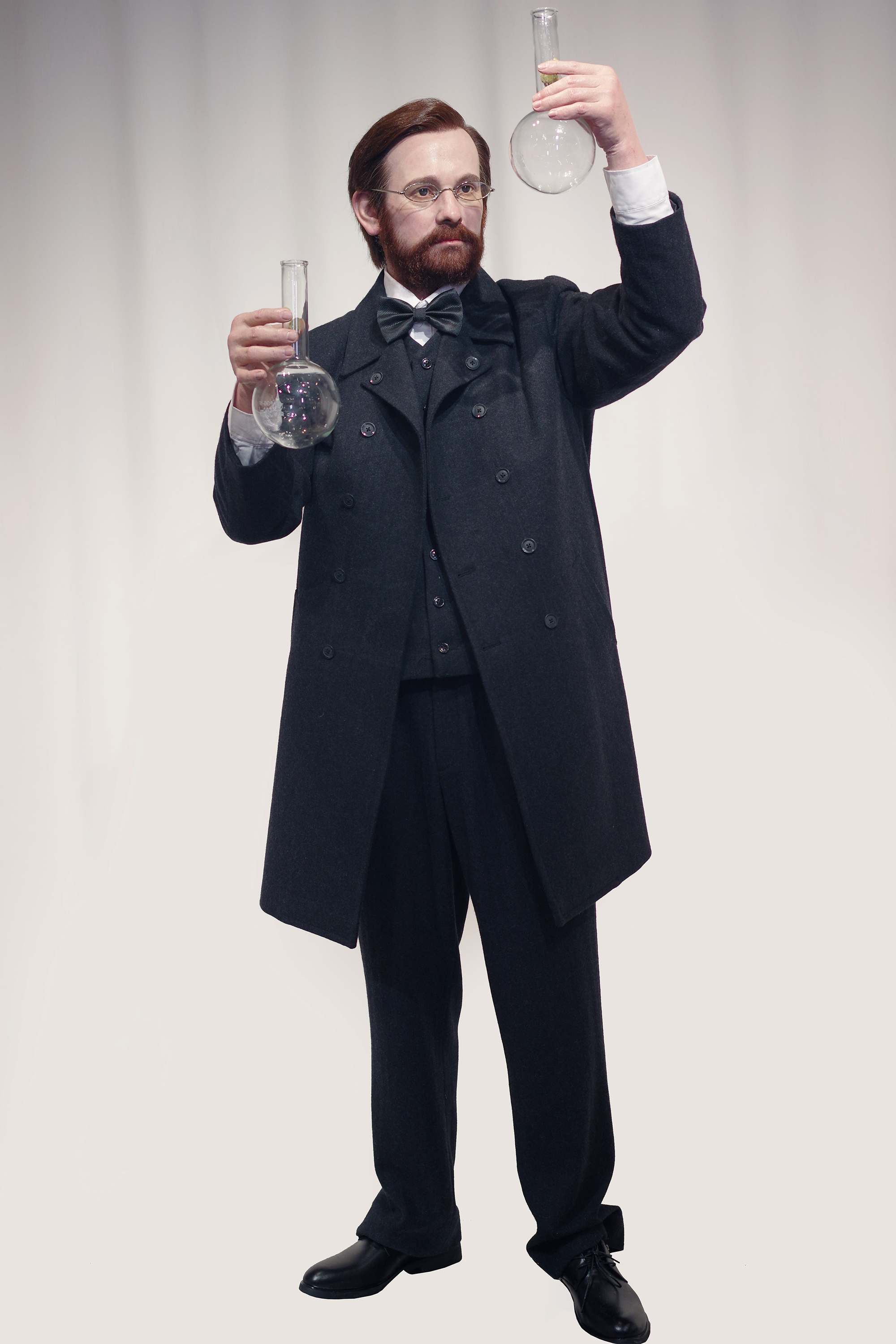 Private Commission Highly Like Scientist Louis Pasteur Silicone Wax Mannequin | DXDF, Grand Orient Wax Figure 2