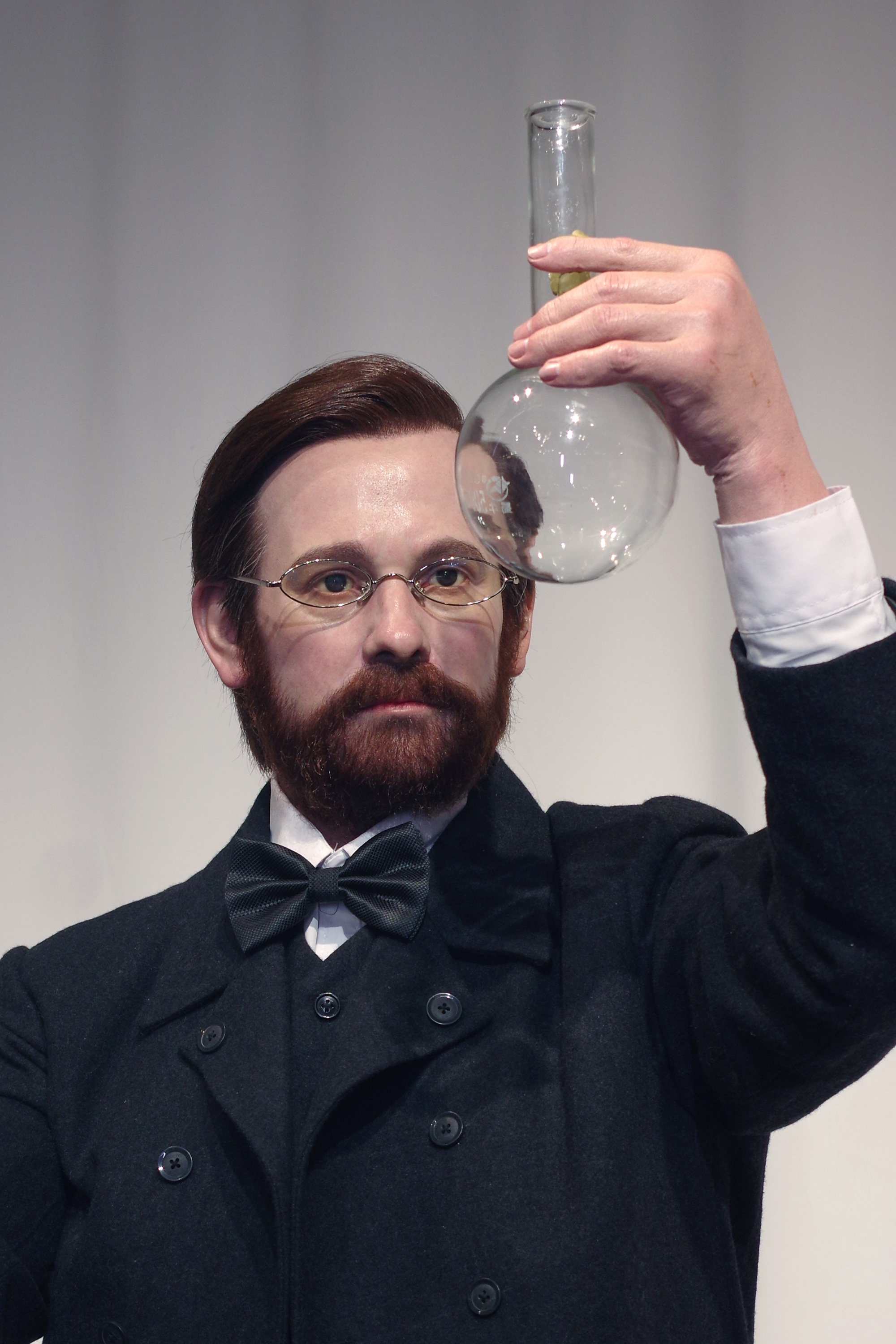Private Commission Highly Like Scientist Louis Pasteur Silicone Wax Mannequin | DXDF, Grand Orient Wax Figure 3