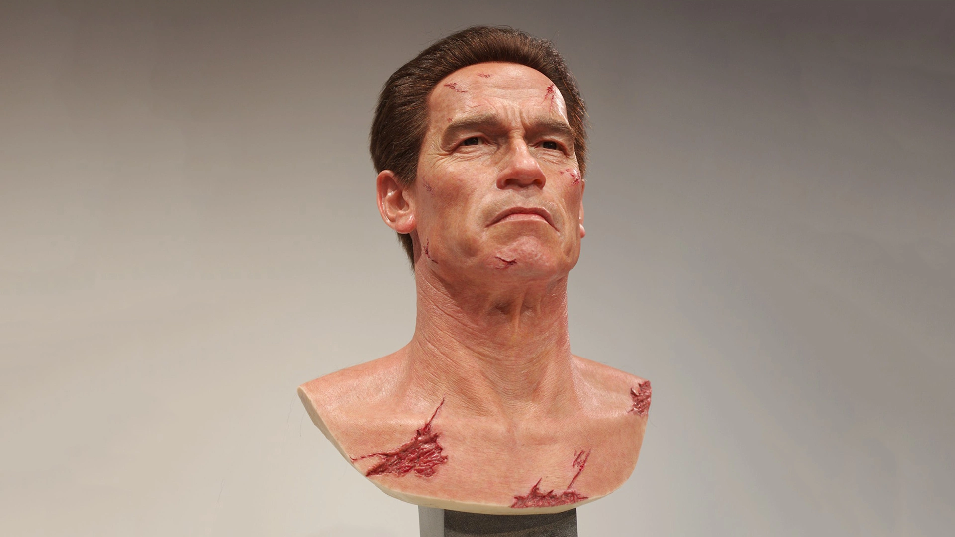 Promotion Custom Famous Human Silicone Bust Sculpture 1