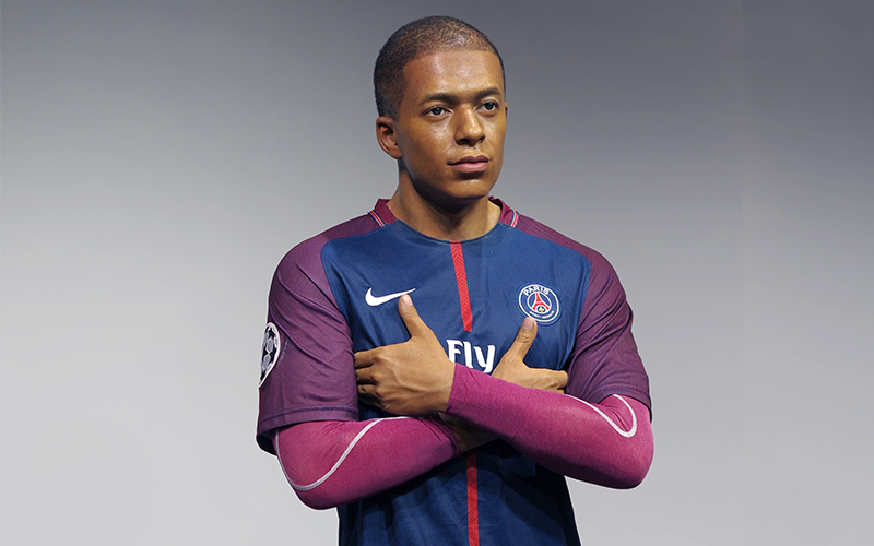Character Story | The rising star of football - Mbappe | DXDF, Grand Orient Wax Figure 4