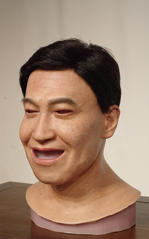 Humanoid Robots Silicone Mask for Amusement Park | DXDF, Grand Orient Wax Figure 1