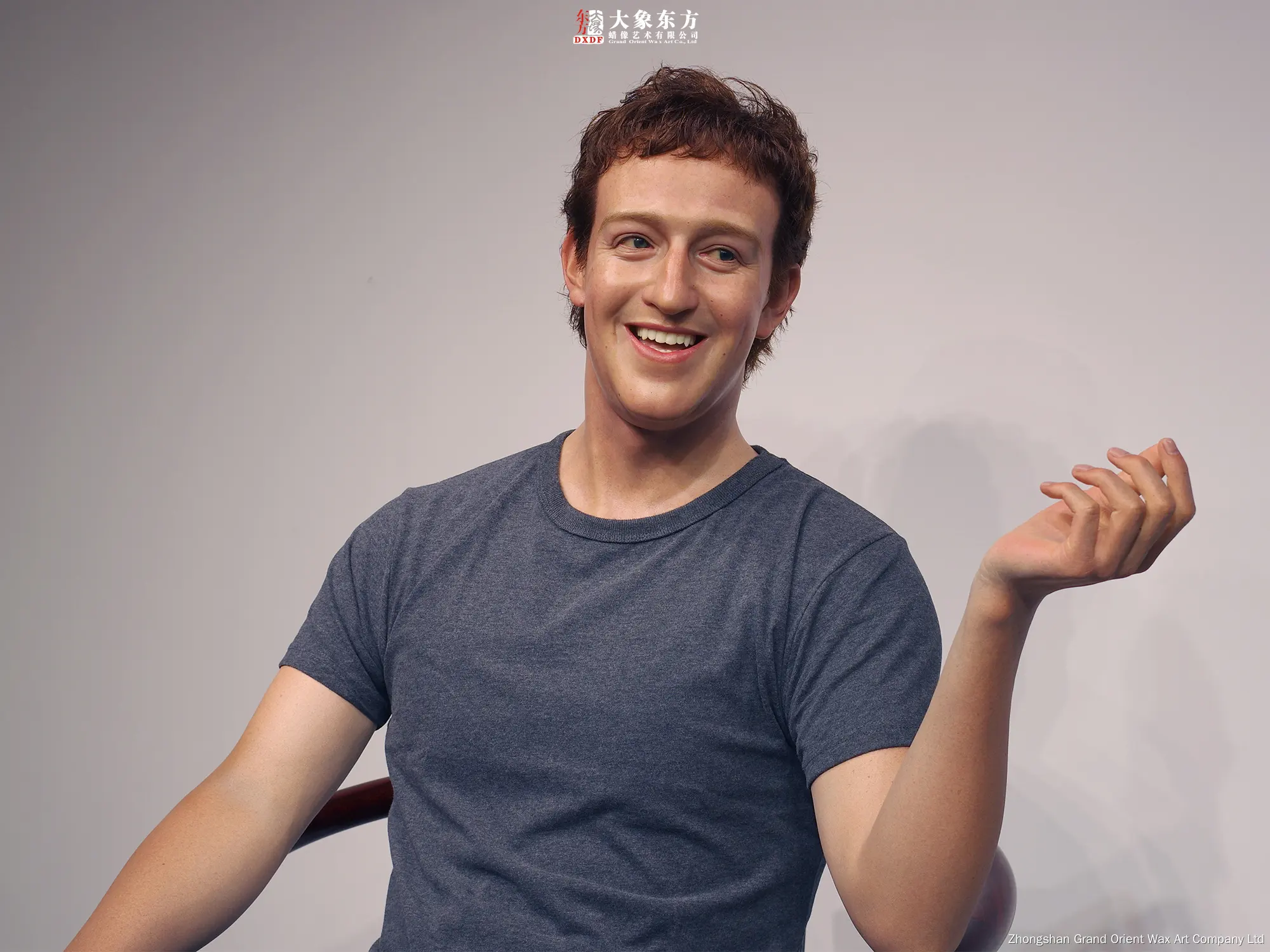 Mark Zuckerberg Wax Statue - Lifelike Custom Figures 1