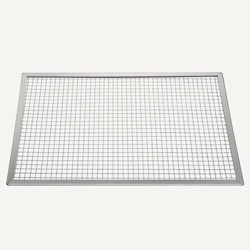 Customized Stainless Steel Corrugated Mesh Drying Trays 1