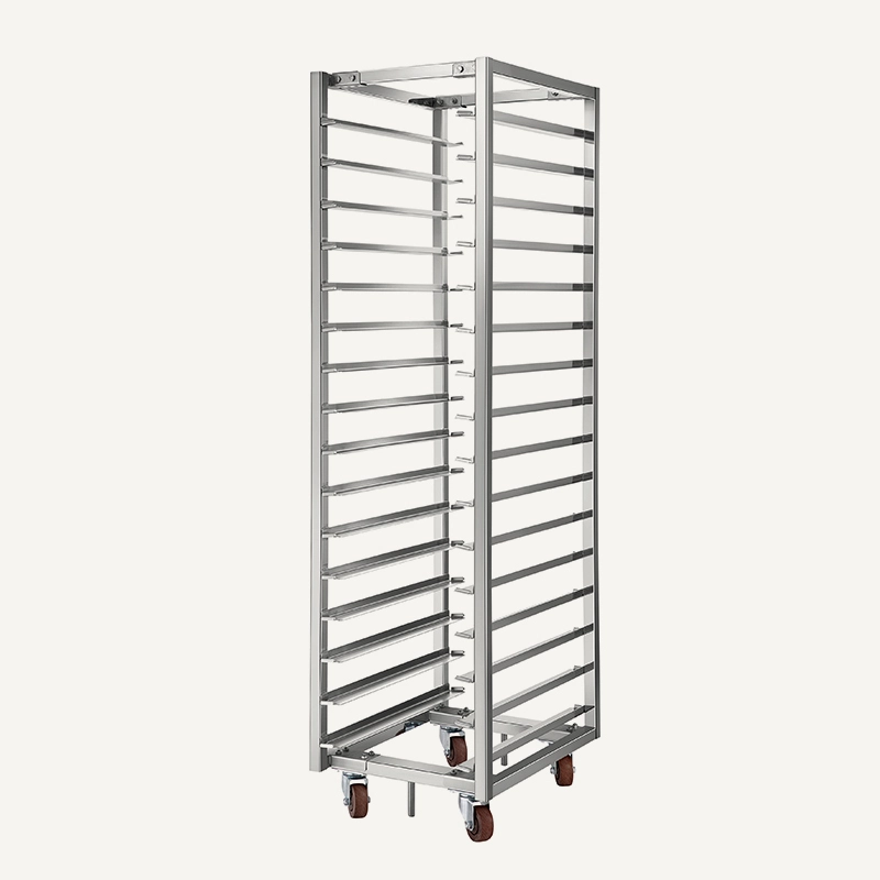 16Tiers Stainless Steel Bread Trolleys with 400*600mm Pans 1