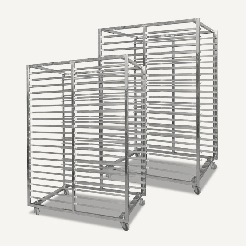 Stainless Steel Fruit Drying Tray Trolleys For Cabinet Dryers 1