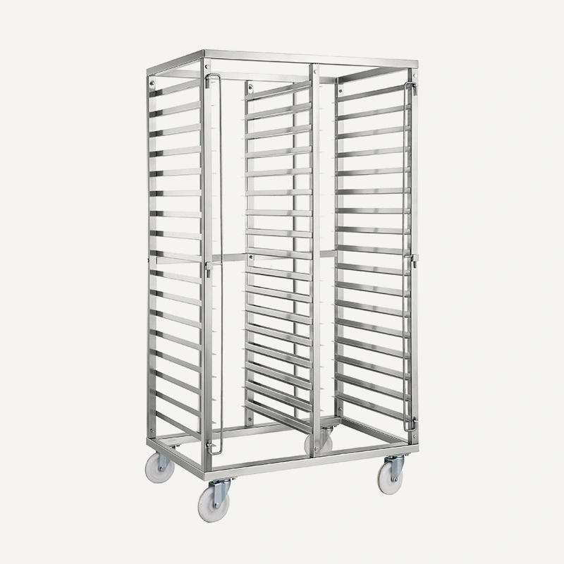 304 Stainless Steel Food Cooking Trolley Carts in Steamer 1