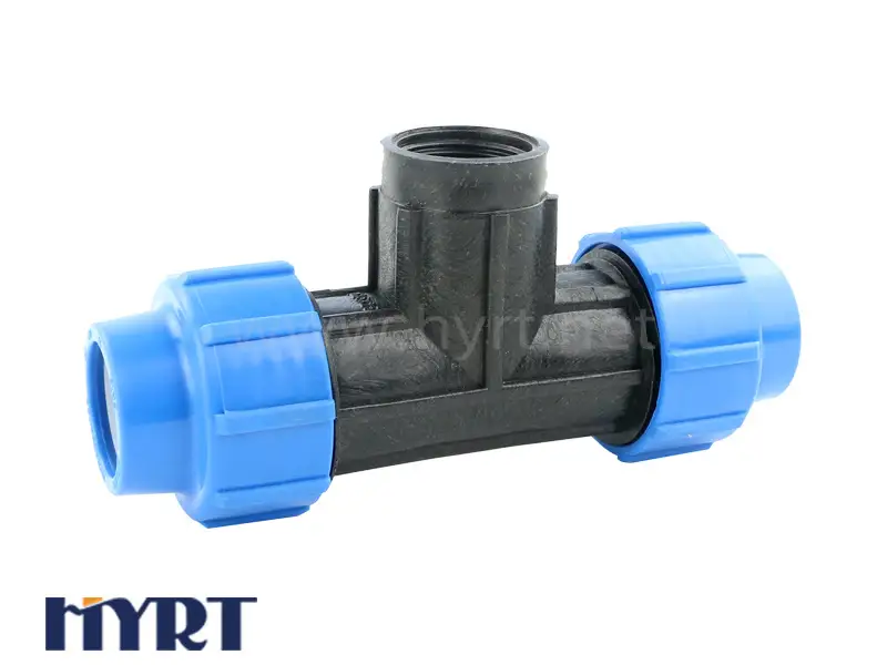 90°三通，带内螺纹 1