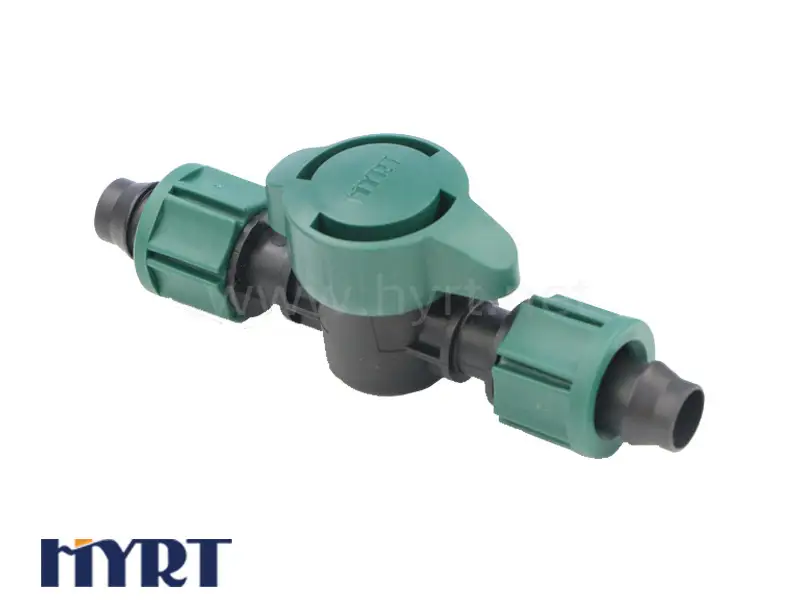 带阀门的锁紧胶带接头 1