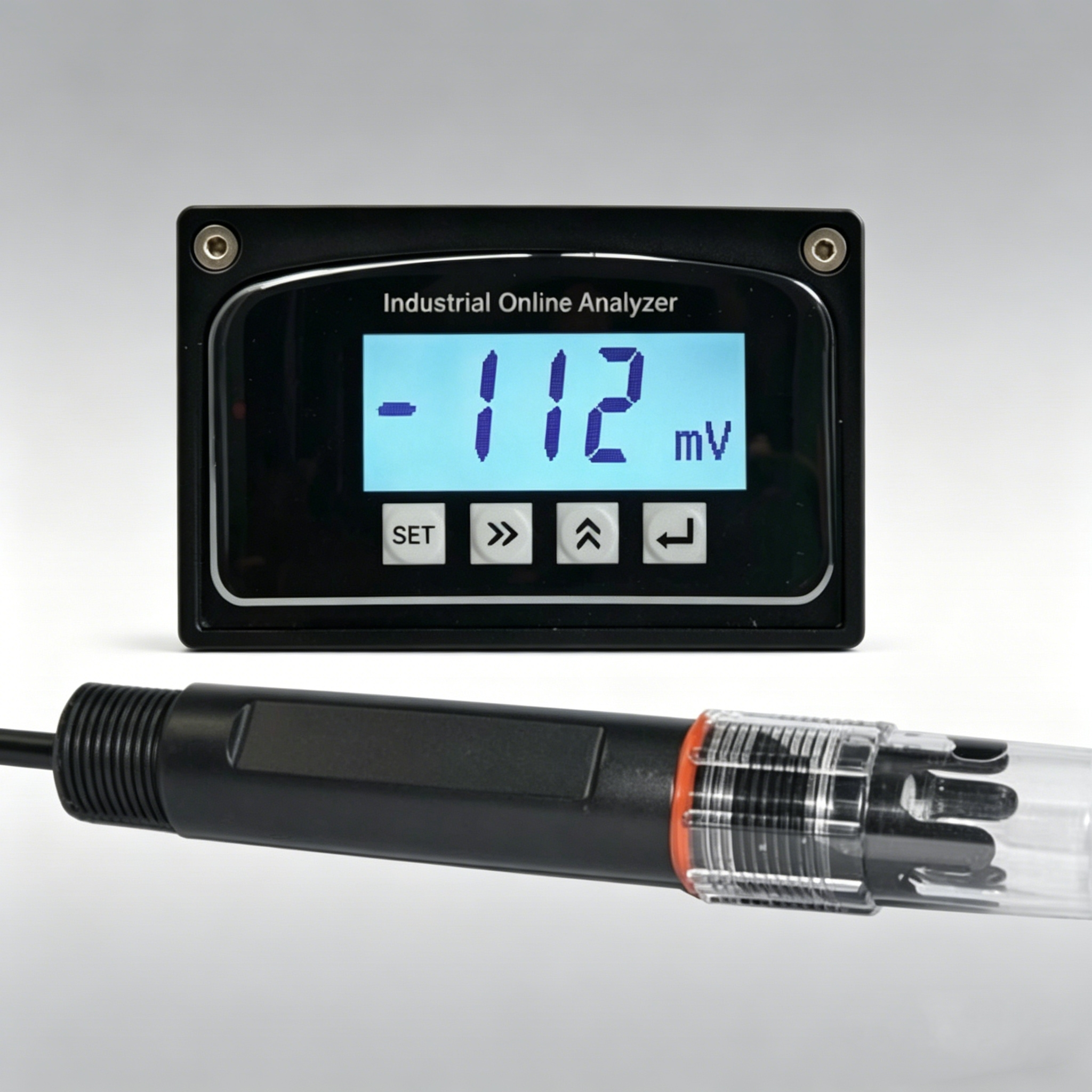 Controlador de condutividade online JIRS com sensor 4-20mA para analisador de qualidade da água ORP-600 1