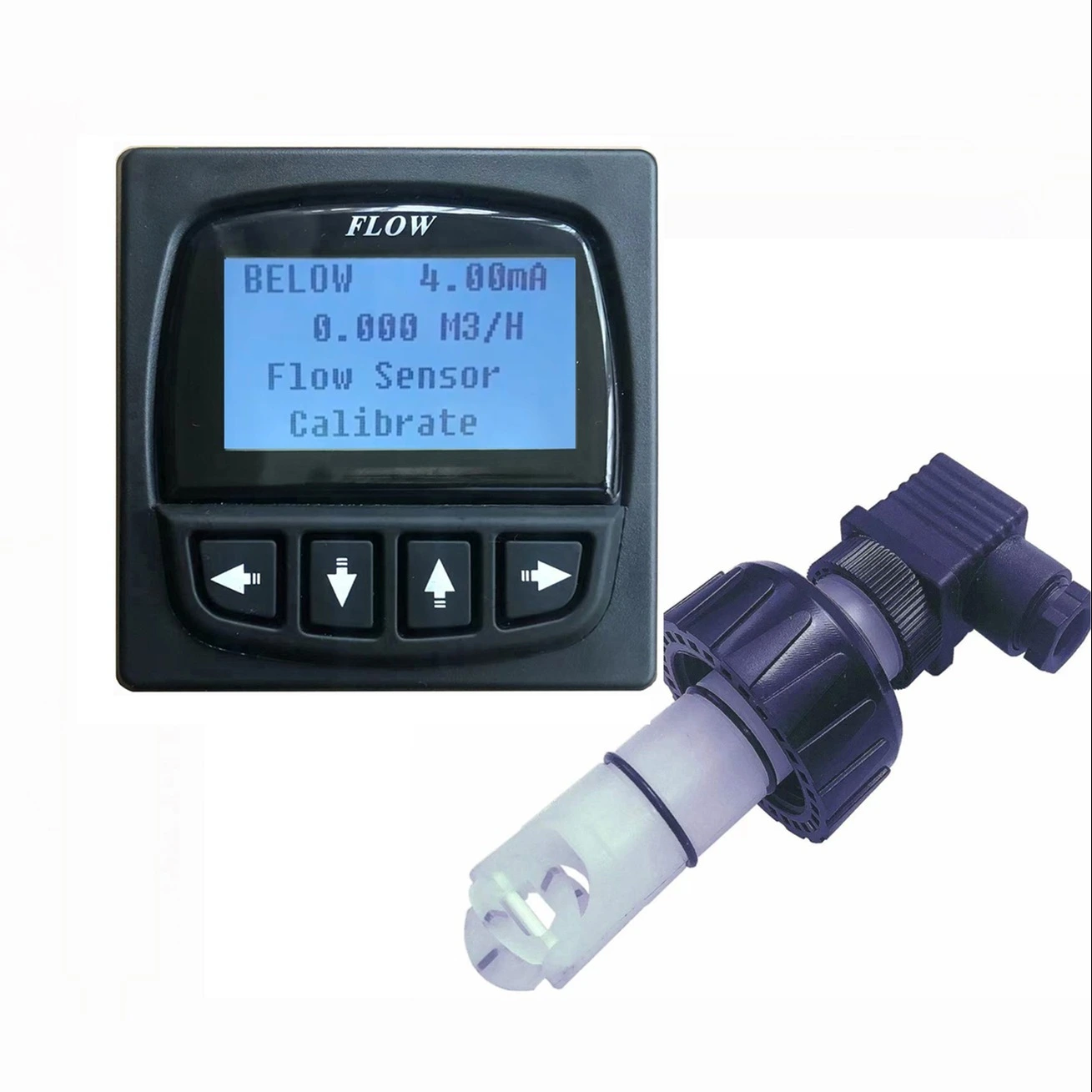 JIRS Paddle wheel flow meter flow sensor Pulse output 4-20mA RS485 output FL-8850 1