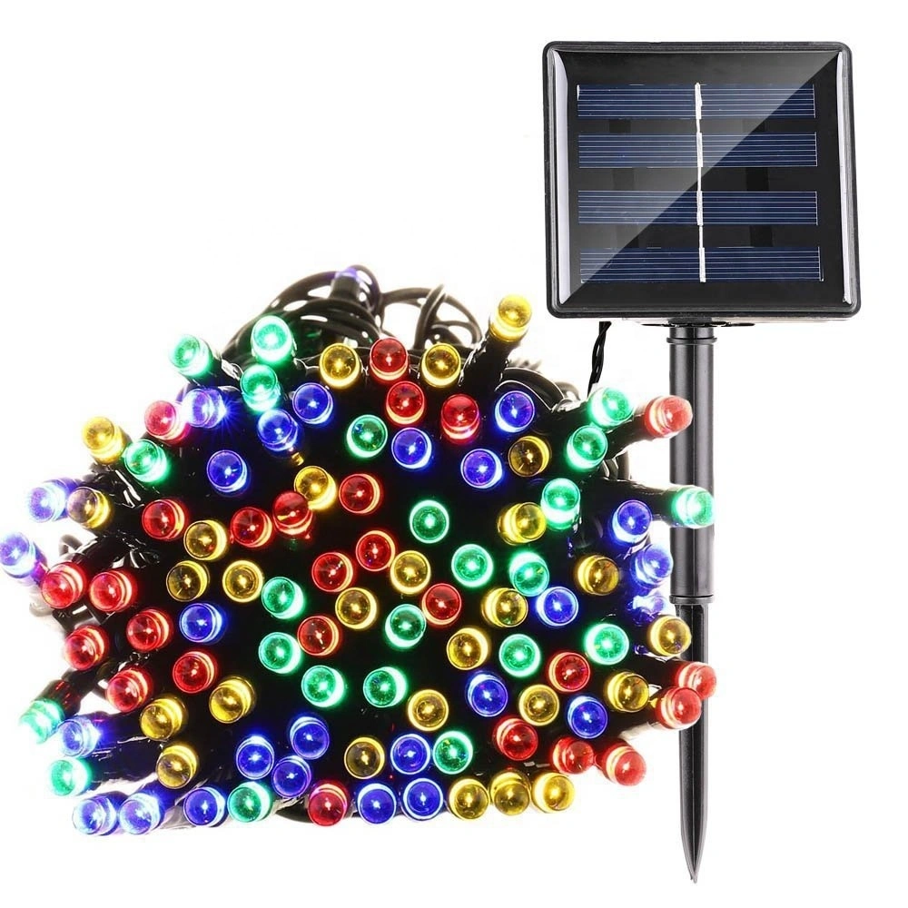 Solar Christmas Lights Outdoor,72ft 200 LED Solar String Lights Multicolor 1