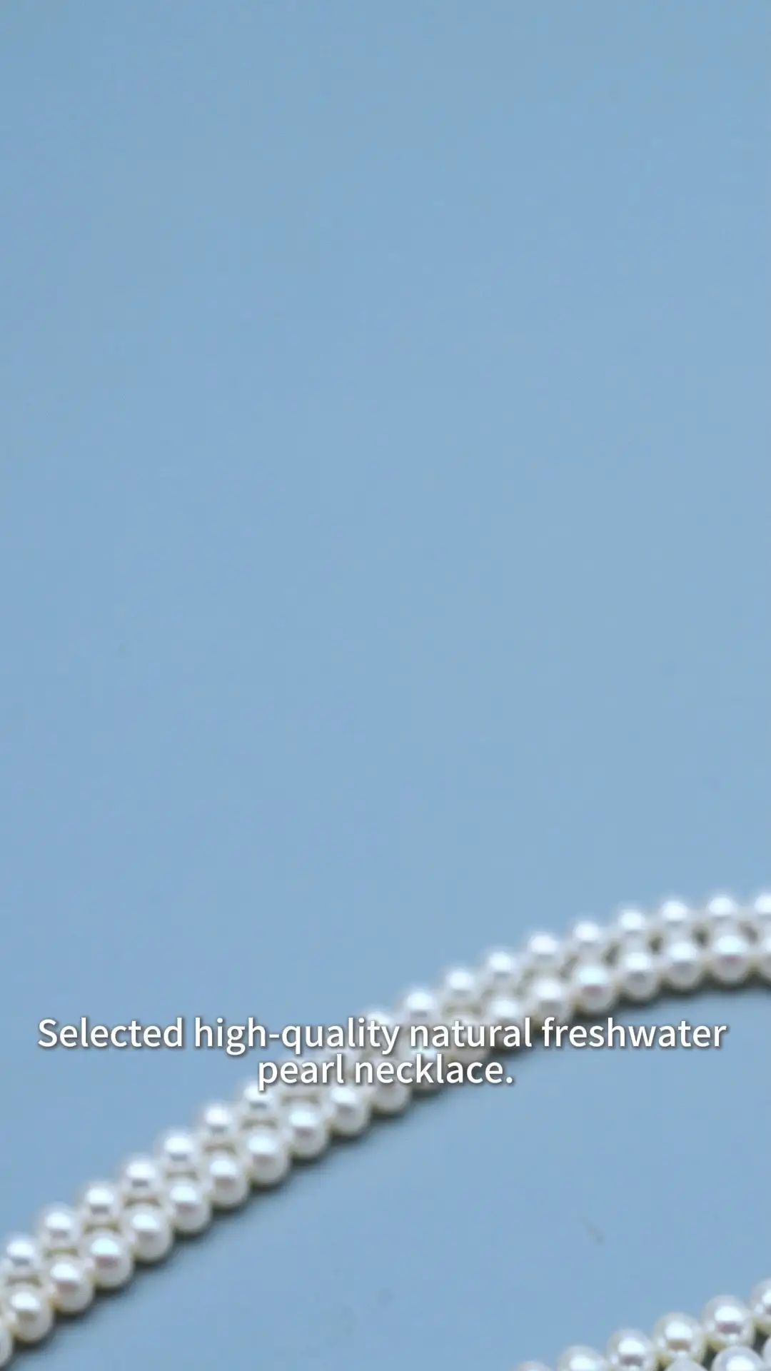 Hilo de perlas de agua dulce blancas redondas de 5-6 mm y 45A para la fabricación de joyas. 1