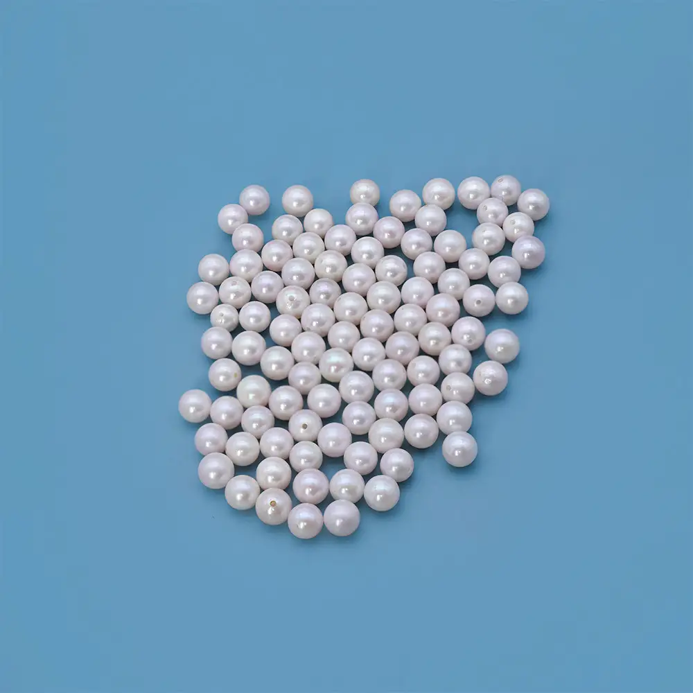 Perlas Akoya naturales de agua de mar de grado 5A, de 5,5 a 6 mm, para la fabricación de joyas. 1
