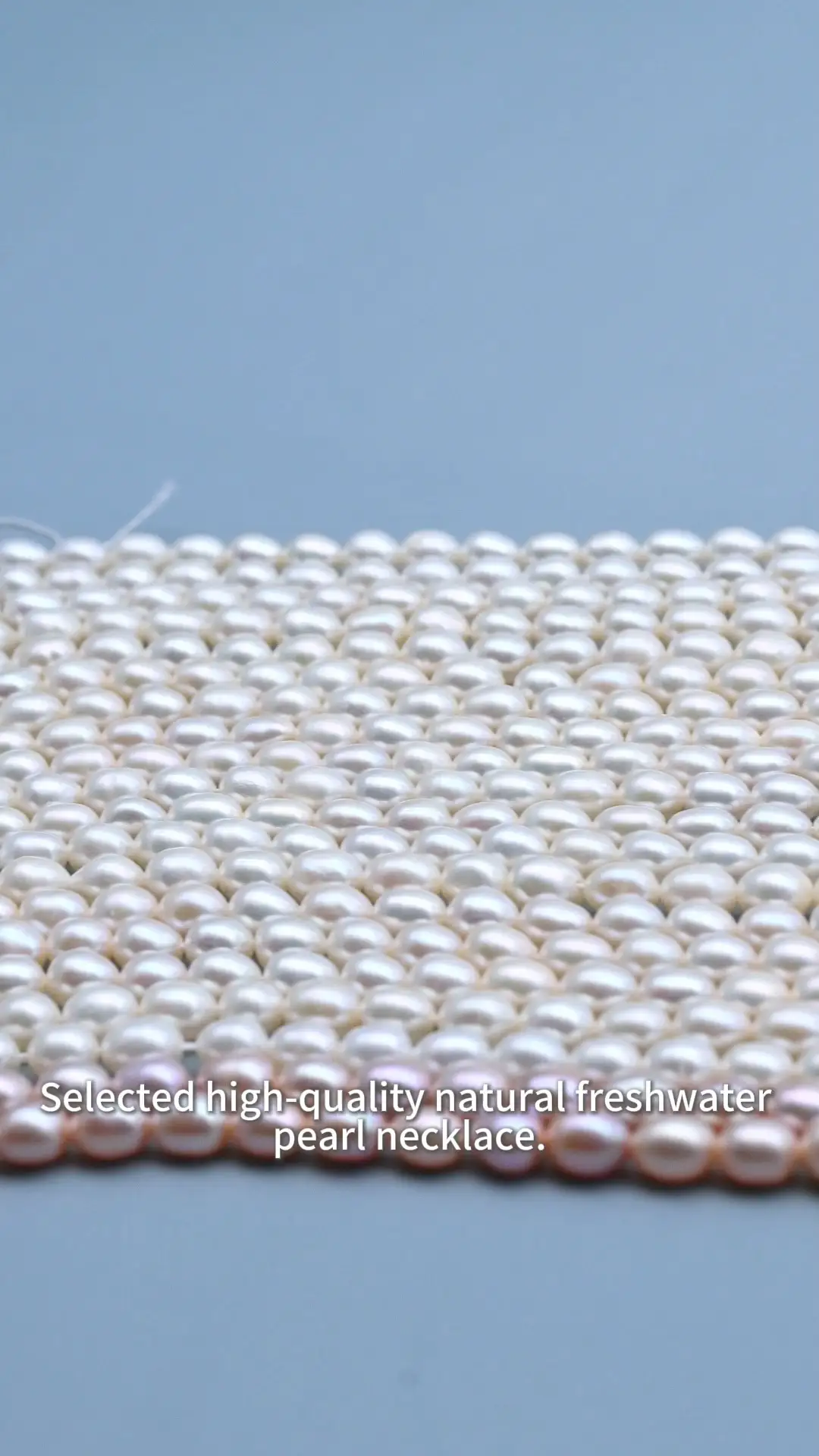 5-6mm 5A White Rice Shape Natural Freshwater Pearl Strand for Jewelry Making 1