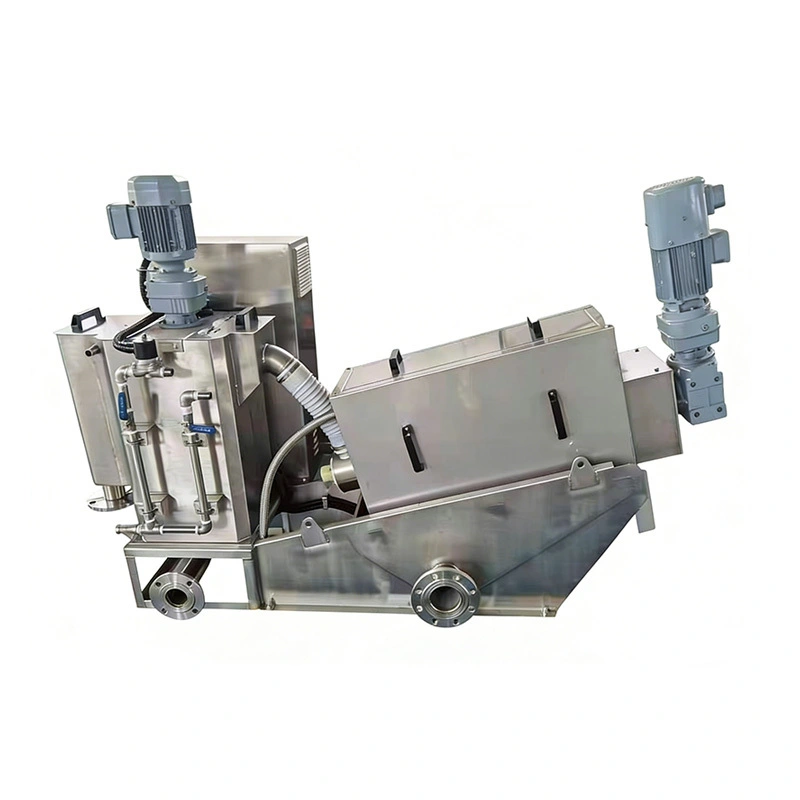 Sludge Dewatering Screw Press 1