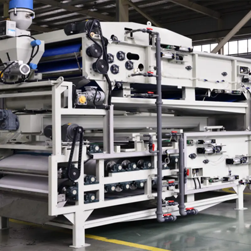 Belt Filter Press for Wastewater Treatment Belt Filter Press Wholesale - DUBHE 2