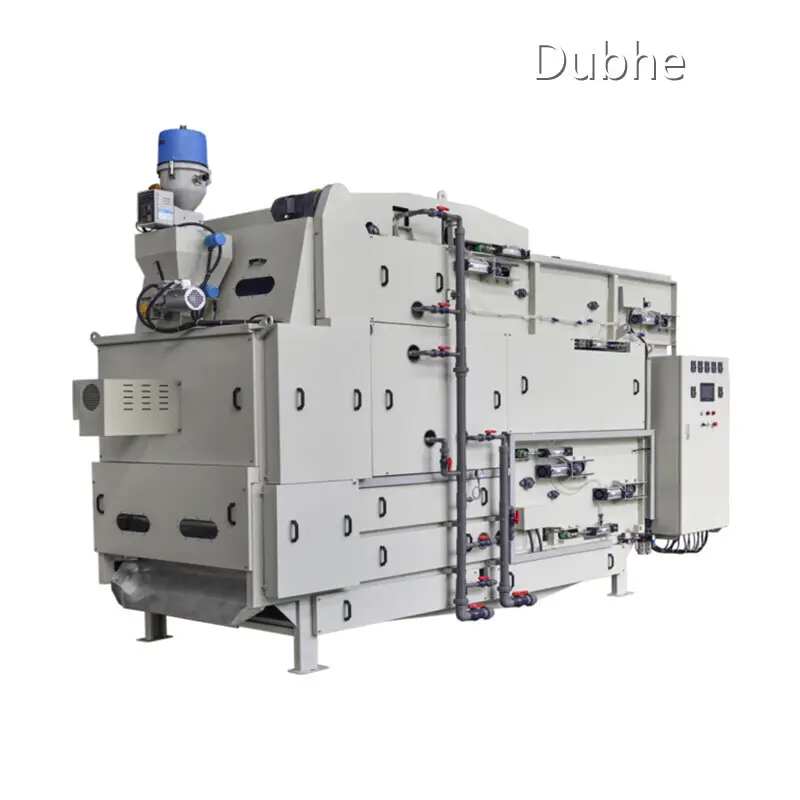 Belt Filter Press for Wastewater Treatment Belt Filter Press Wholesale - DUBHE 1