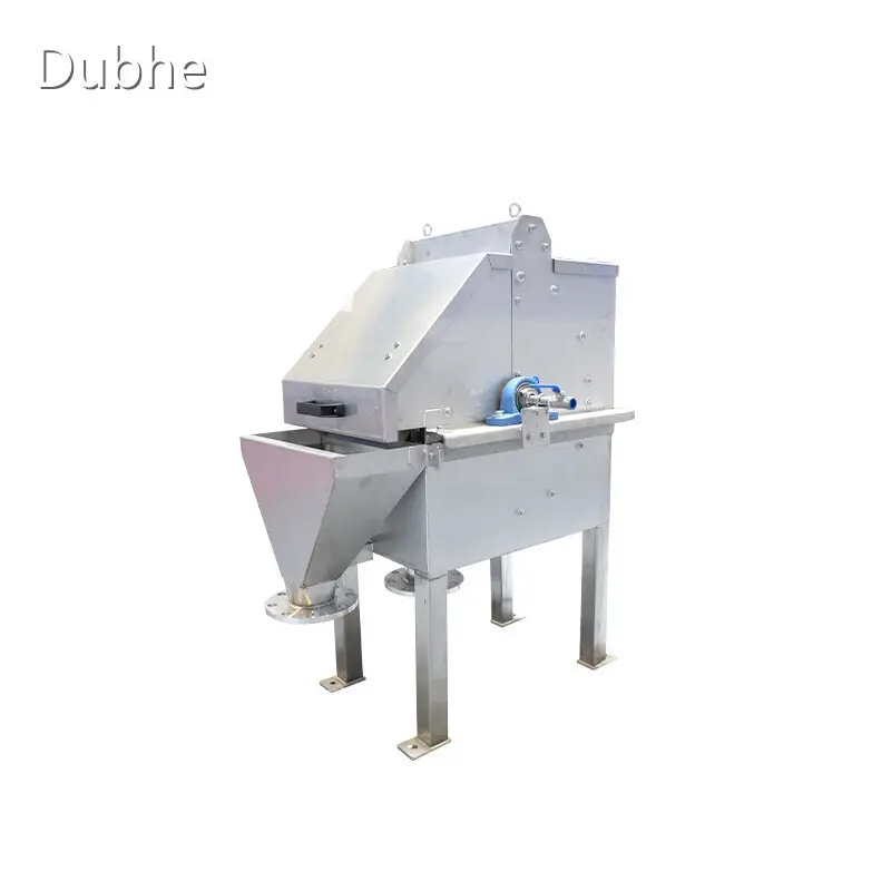 Externally Fed Rotary Drum Screen Solid Liquid Separation Machine Wholesale - DUBHE 1