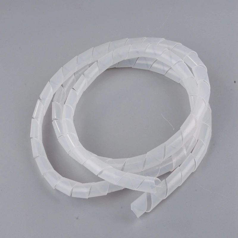 Top Quality d flame retardant plastic spiral wrap cable wrap spiral wrapping manager rod band 1