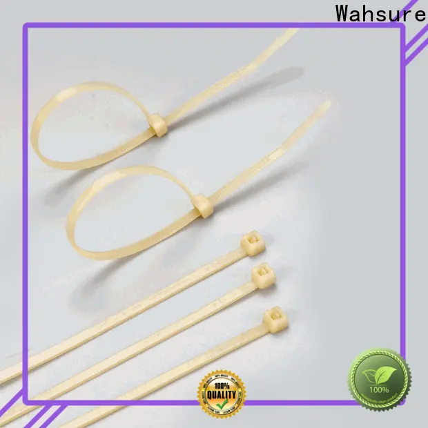 Wahsure clear cable ties suppliers for industry 1