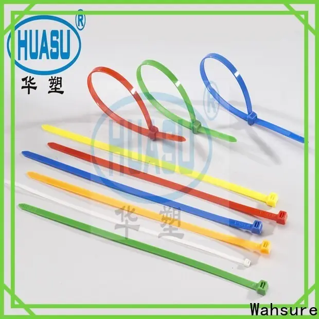 Wahsure new cable ties wholesale manufacturers for industry 1