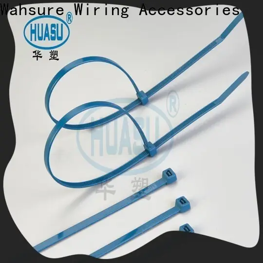 Wahsure self locking clear cable ties manufacturers for wire 1