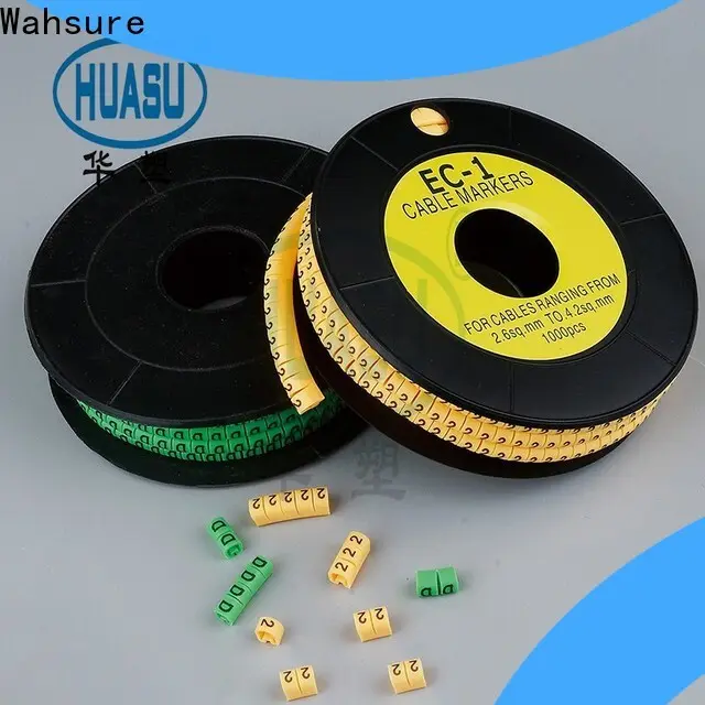 Wahsure custom cable markers supply for sale 1